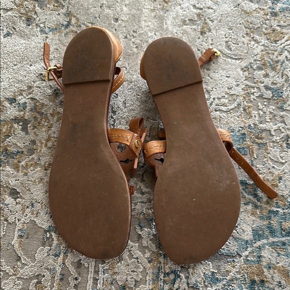Tory Burch Tan Leather Sandals - Picture 4 of 4